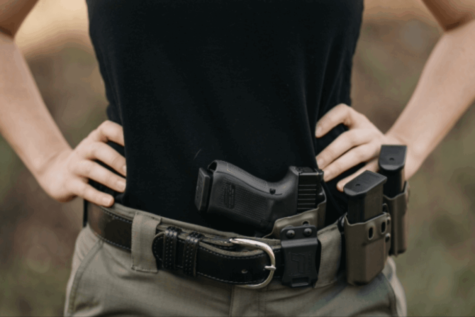 tactical belt and gear
