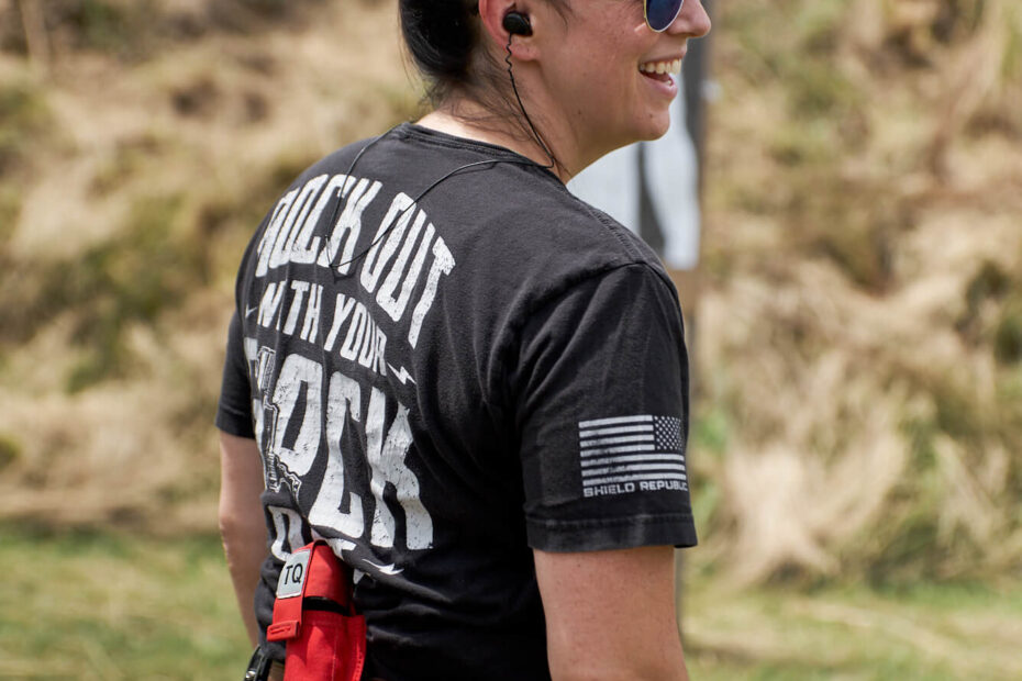 instructor wearing safety kit